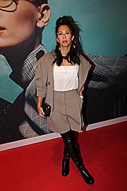 Moderatorin Minh-Khai Phan-Thi bei der "RODENSTOCK Eye Wear Show" am 24.01.2019 im Isarforum (©Foto: Martin Schmitz)